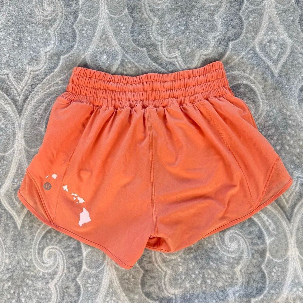 Womens Lululemon Hawaii Exclusive High Rise Hotty Hot Short